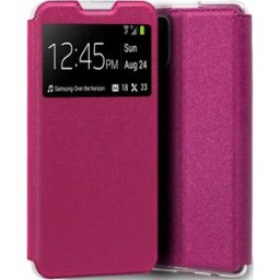 Capa Livro p/ Samsung A037/Galaxy A03s (Rosa) - COOL