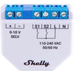 Módulo Interruptor Inteligente Plus Wi-Fi p/ Dimmer 0-10V - Shelly Dimmer 0-10V