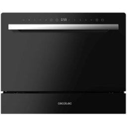 Mini Máquina de Lavar Loiça Bolero Aguazero 2400 6 Conjuntos (Vidro Preto) - CECOTEC