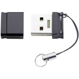 Pen Drive USB 3.2 Slim Line 128GB (Preto) - INTENSO