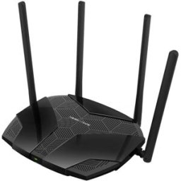 Router Wireless AX3000 Dual Band Wi-Fi 6 (Preto) - MERCUSYS