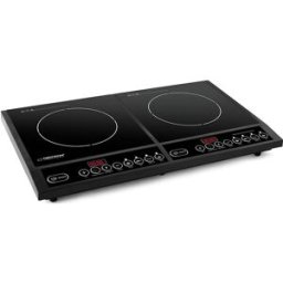 Placa de Indução Dupla (Preto) - ESPERANZA