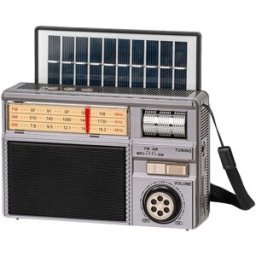 KRUGER MATZ Rádio Portátil AM/FM Analógico 3W BLUETOOTH/MP3/USB/microSD c/ Painel Solar - Kruger&Matz