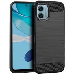 Capa p/ Motorola Moto G53 5G Carbono (Preto) - COOL