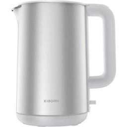 Chaleira Elétrica Double Wall Electric Kettle S1 1800W 1,7L (Branco/Inox) - XIAOMI