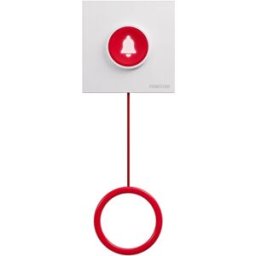 Interruptor de Chamada com Puxador p/ Kit de Alarme WC p/ Pessoas com Mobilidade Reduzida- FONESTAR