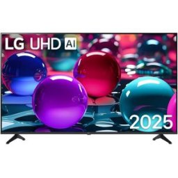Smart TV 50" Série UA73 (2025) AI 4K Ultra HD Wi-Fi (Preto) - LG