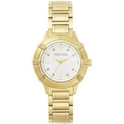 Relógio Analógico NAPCPR004 36MM (Dourado) - NAUTICA