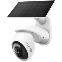 Câmara de Vigilância IP Tapo TC92 KIT 4K 8MP Pan/Tilt IP65 + Painel Solar Tapo A201 - TP-LINK