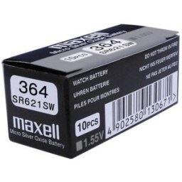Pilha p/ Relógio SR621SW(364) 1.55V - MAXELL