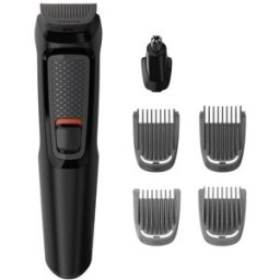 Aparador Barba/Cabelo/Nariz Multigroom Series 3000 "6-EM-1" Recarregável - PHILIPS