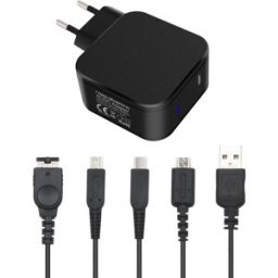 Alimentador Universal p/ G.B.A./DS + Nintendo Switch (Preto) - READY2GAMING
