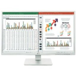 Monitor IPS LED 27" 27BK55YP-W Full HD (Branco) - LG