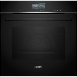 Forno de Encastre c/ Função Vapor iQ700 HR736G1B1 71L 3600W (Preto) - SIEMENS
