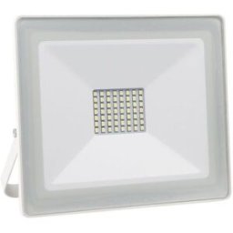 Projector LED Slim IP65 220VAC Branco Q. 3000K 100W 7000Lm (Branco)