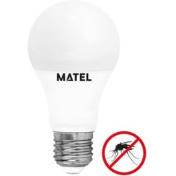 Lâmpada LED E27 A60 220V 10W Branco F. 6000K + Branco Q. 3000K + Anti-Mosquitos 800Lm - MATEL