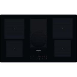 Placa de Indução WVH 92 K F KIT/1 4 Zonas 7500W c/ Exaustor (Preto) - WHIRLPOOL