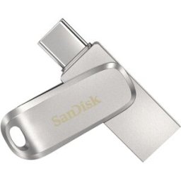 Pen Drive Ultra Dual Drive Luxe 256GB USB 3.1 Type-C - SANDISK