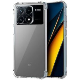 Capa p/ Xiaomi Poco X6 Pro 5G AntiShock Transparente - COOL