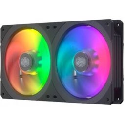 Ventoinha Dual SF240R ARGB 240x120mm (Preto) - COOLER MASTER