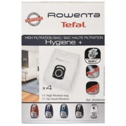 Pack 4x Sacos ZR-200520 p/ Aspirador - ROWENTA