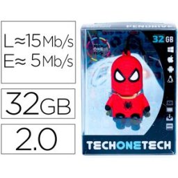 Pen Drive USB Spider-Man 32GB - TECH ON TECH