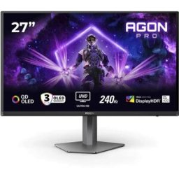 Monitor Agon Pro AG276UZD QD-OLED 26.5" 4K UHD 16:9 240Hz VESA Adaptive Sync / G-SYNC - AOC