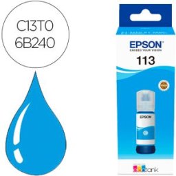 Tinteiro Ecotank 113 Series (Ciano) - EPSON