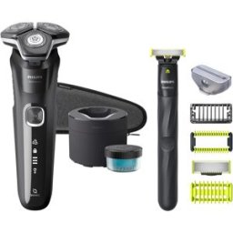 Máquina de Barbear Shaver Series 5000 Húmido/Seco + Aparador de Barba OneBlade - PHILIPS