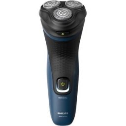 Máquina de Barbear Rotativa 1000 Series S1151/00 (Preto/Azul) - PHILIPS