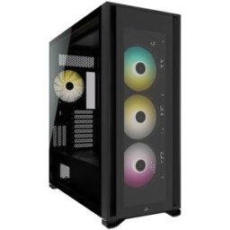 Caixa Extended-ATX 7000X RGB Tempered Glass (Preto) - CORSAIR