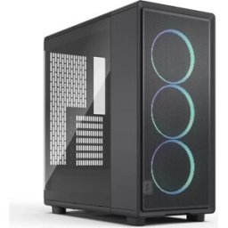 Caixa ATX Epoch Black Tempered Glass RGB Light Tint - FRACTAL DESIGN