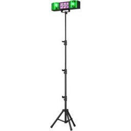 Barra Portátil Efeitos Party LEDs RGB c/ Tripé (DERBYSTAR2) - FUZZIX