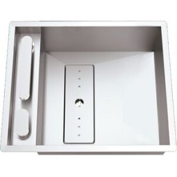 Lava Loiça Invisible 40 R 527X447mm (Aço Inoxidável Escovado) - RODI
