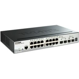 Switch de Rede Gerido L3 Gigabit Ethernet 1000Mbit/s Preto (16 Portas) - D-LINK
