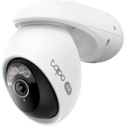 Câmara de Vigilância IP Tapo TC46 Wi-Fi 4K Outdoor IP66 Pan/Tilt (Branco) - TP-LINK