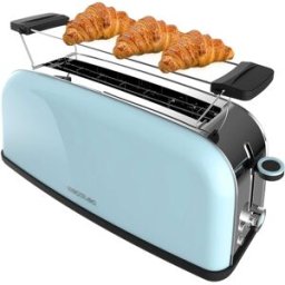 Torradeira Toastin´ Time 850W (Azul/Inox) - CECOTEC