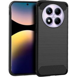 Capa p/ Xiaomi Redmi Note 14 Pro Carbono Preto - COOL