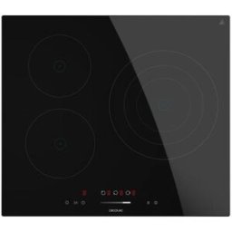 Placa Vitrocerâmica Bolero Squad V 3100 3 Zona(s) 5700W (Preto) - CECOTEC