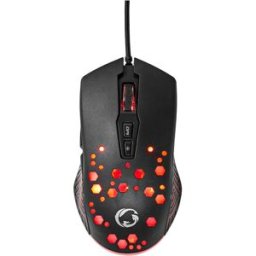 Rato Ótico Gaming USB 7200DPI RGB (Preto) - NEDIS