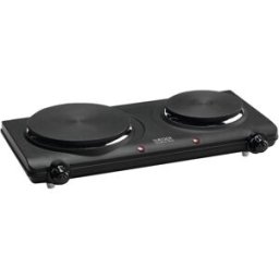 Placa Eléctrica 2 Discos 2250W (Inox) - HAEGER
