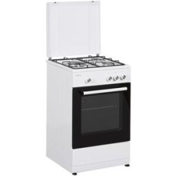 Fogão a Gás 3 Zonas + Forno 43L (Branco) - INFINITON