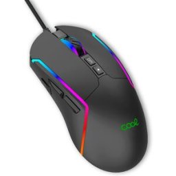 Rato USB Gaming RGB Strip (Preto) - COOL