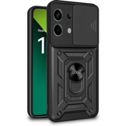 Capa p/ Xiaomi Redmi Note 13 Pro 5G Hard Ring (Preto) - COOL