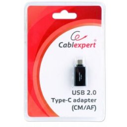 Adaptador USB-C OTG p/ Smartphones e Tablets - GEMBIRD