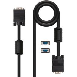 Cabo VGA Macho - VGA Macho c/ Filtros (1,8 mts) - Nanocable