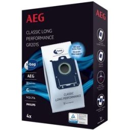 Pack 4x Sacos de Aspirador GR201S - AEG