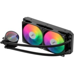 Water Cooler CPU Infinite Liquid 240 ARGB 120mm (Preto) - COOLBOX