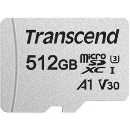 Cartão de Memória 300S 512GB MicroSDXC NAND - TRANSCEND