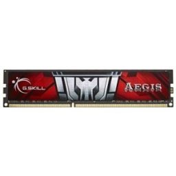 Memória RAM DIMM Aegis 8GB (1x8GB) DDR3-1600MHz CL11 1.50V Vermelha - G.SKILL